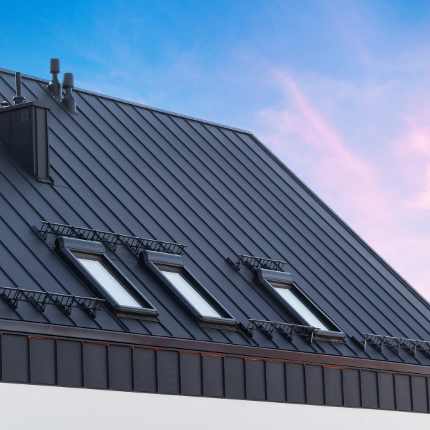 Black Metal Roofing 