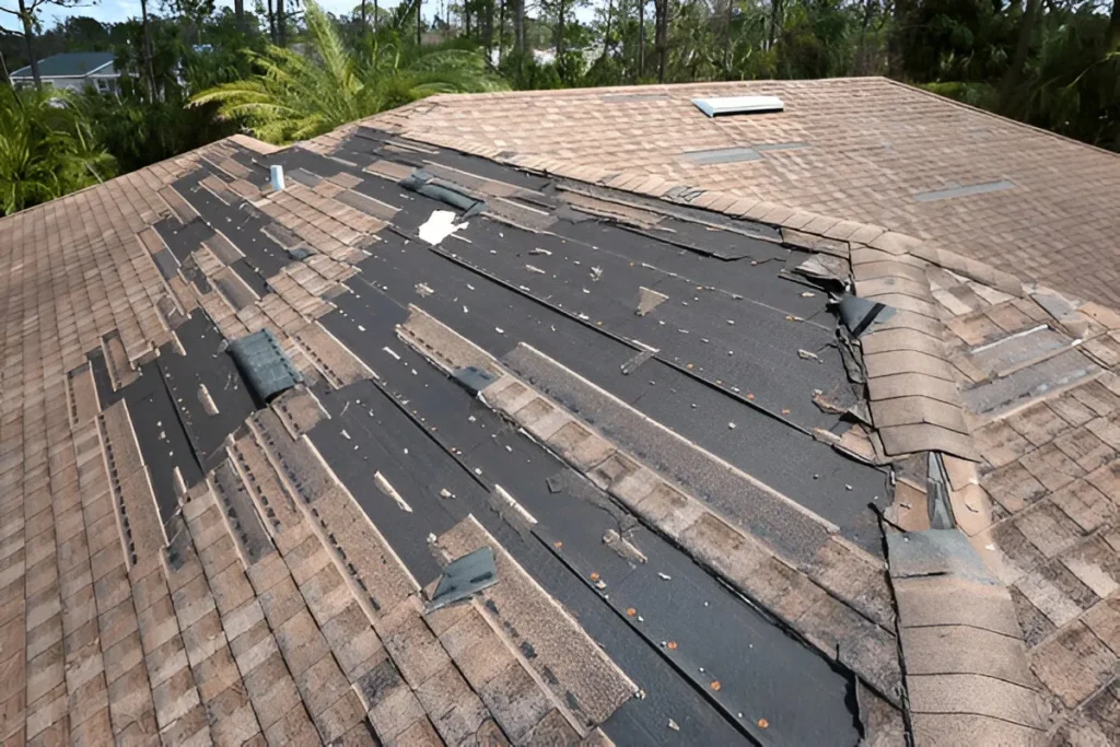 Damaged Roof Repairing